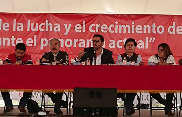 Antorcha representa los intereses de la clase trabajadora: Abentofail Pérez Orona