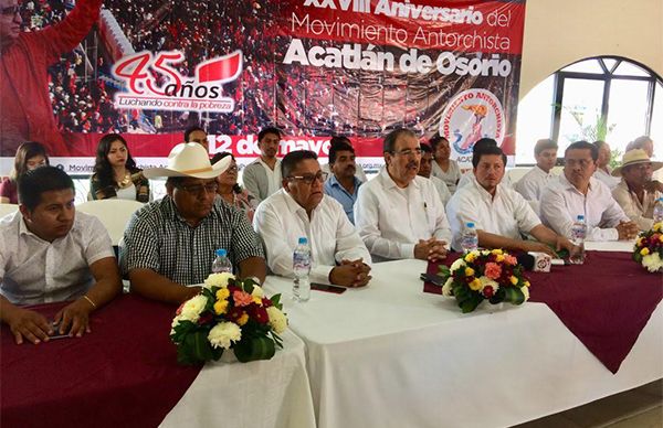 Celebrarán 28 años de lucha organizada en Acatlán