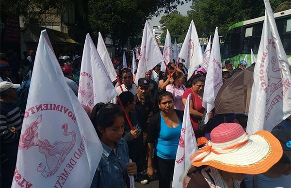 Ixtapaluca presente en mitin a Segob