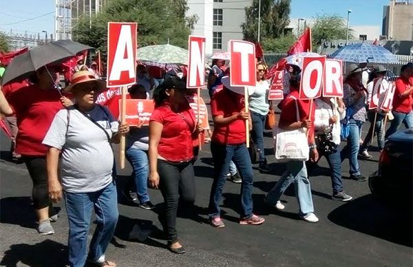 Anuncia protesta social en Sedesoe