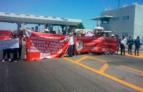 Desde Guasave antorchistas protestan porque Gobierno de Sinaloa ignora al pueblo