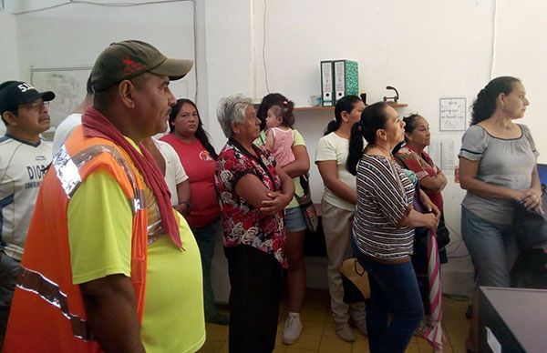 Antorchistas de Manzanillo dan seguimiento a sus demandas