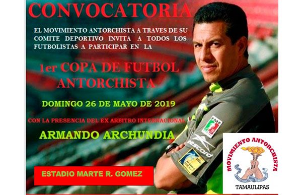 1ra copa de futbol estatal antorchista 2019