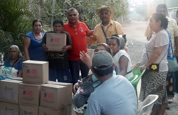 Reciben despensas 500 familias antorchistas de Arcelia 