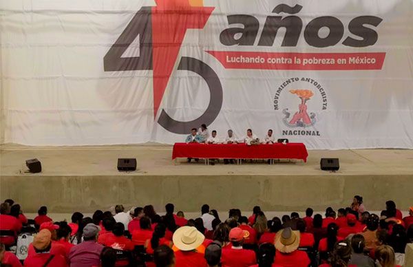 Regional Occidente se prepara para festejar los 45 años del Movimiento Antorchista