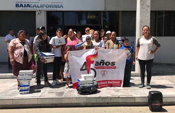 Se benefician 800 familias con apoyos sociales; lucha organizada rinde frutos