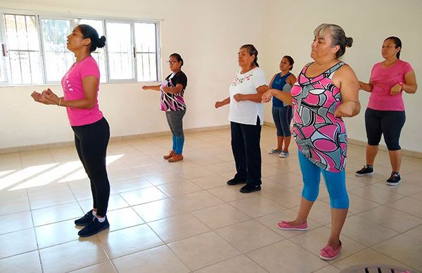 Inician las clases de zumba en el Centro de Desarrollo Comunitario de La Pasión