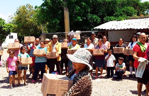 Familias del Valle de San Lorenzo agradecen apoyo del antorchismo