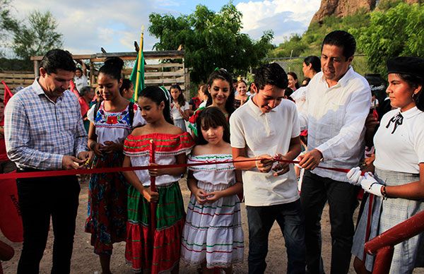 Inauguran aula para la secundaria de la colonia Humberto Gutiérrez 