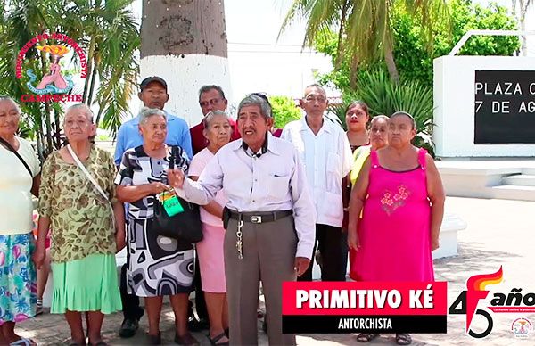 Adultos mayores del Carmen en lucha por llevar una vida más digna