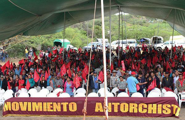 Eligen candidato antorchista  para gobernar San Luis Amatlán