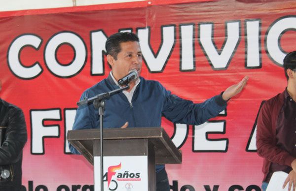 Convivio de fin de año entre antorchistas de Hermosillo