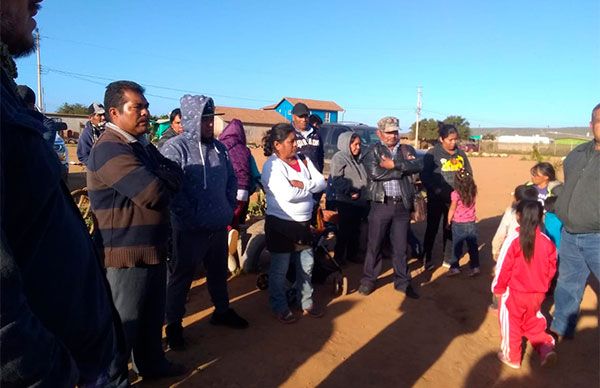 Atestigua gerente de CESPE necesidades de familias de Paseos de San Quintín y La Michoacán 