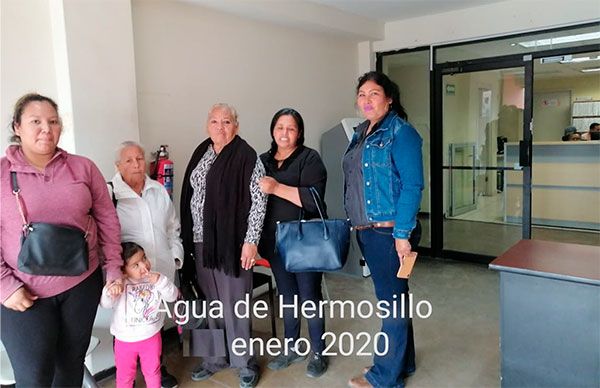 Gestiona Antorcha facilidades en pago de agua en Hermosillo 