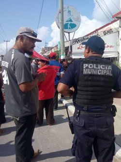 Firmes pese a la intimidación y las amenazas