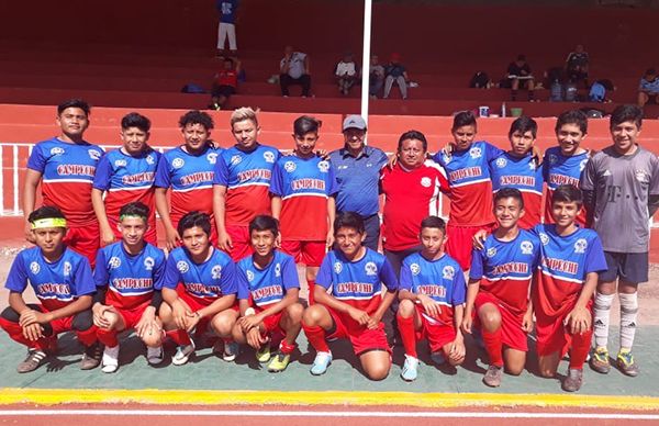 Arrasa Campeche en futbol Juvenil A