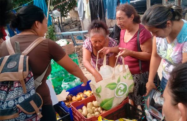 Apoya Banco de Alimentos gestoría de Antorcha en Mérida 