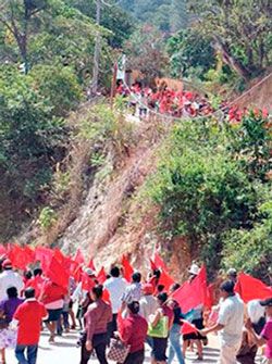 Obras y servicios: resultado de la lucha organizada en la zona oriente de Tlaxcala