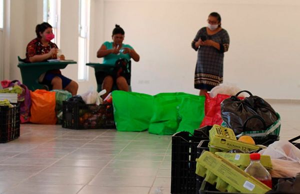 Antorcha gestiona alimentos para más familias en Yucatán