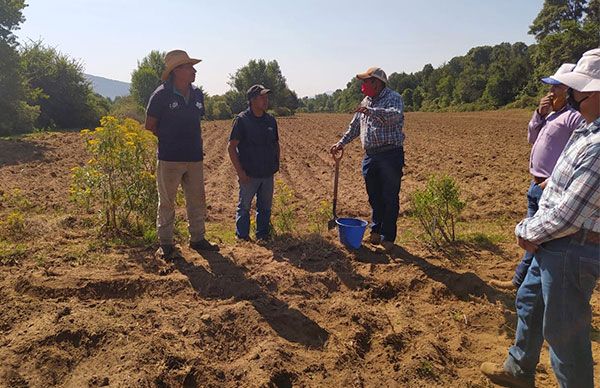 Ante crisis, Antorcha busca alternativas para cultivo de alimentos