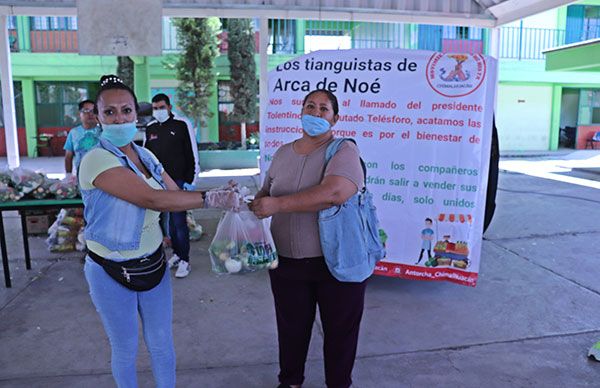 Suman esfuerzos ayuntamiento y comerciantes de Chimalhuacán
