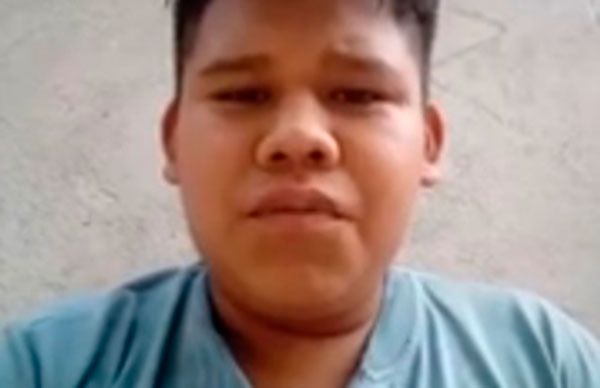Estudiante pide apoyo para la gente pobre