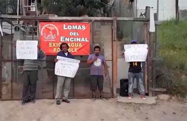 Lomas del Encinal, donde las familias se están quedando sin alimentos y el Gobierno no hace nada 