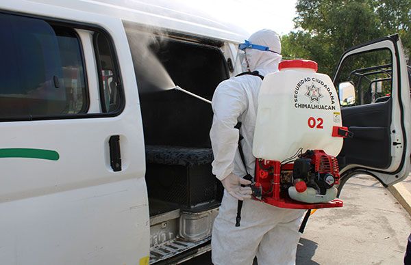 Refuerzan policías vigilancia sanitaria en Chimalhuacán