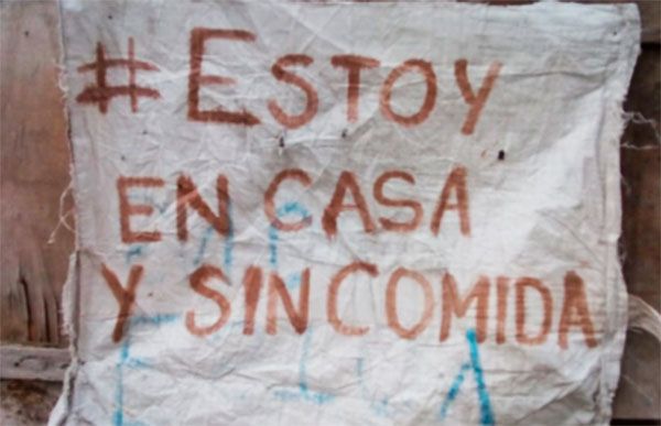 Chalquenses siguen a la espera de apoyos alimentarios