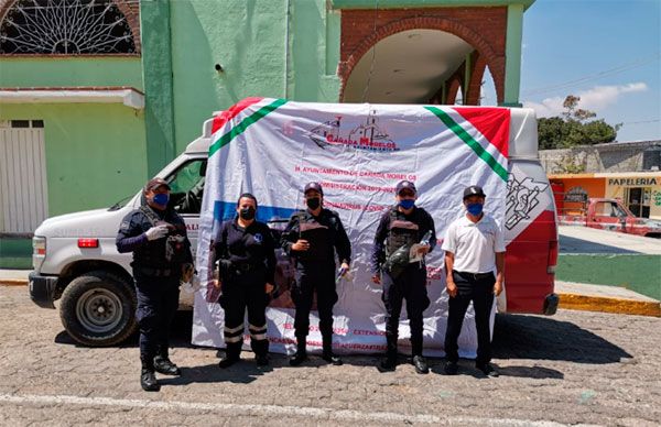 Extreman medidas sanitarias en Cañada Morelos