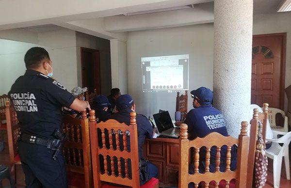 Se capacitan cuerpos policiales en materia de seguridad pública