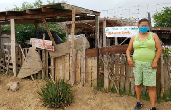 Protagonizan familias de Nuevo Laredo protesta desde casa