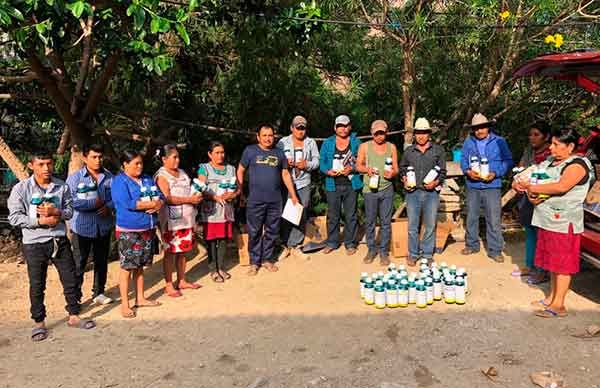 Obtienen herbicidas campesinos de tres municipios de La Montaña