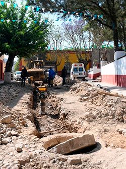 En tiempos de covid-19, en Armadillo el progreso no se detiene