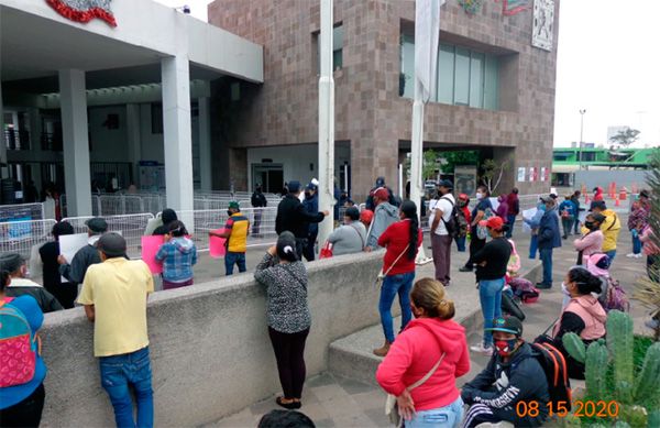 Con manifestación en la UAM piden obras en colonias 