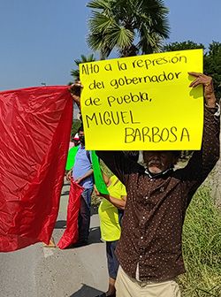 ¡No somos débiles, unidos y organizados nos defenderemos!