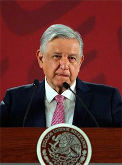 AMLO le miente al mundo entero