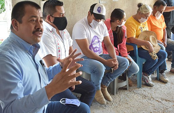 Campesinos de Salinas reciben apoyo por gestión del Movimiento Antorchista