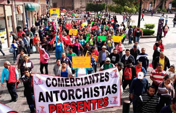 Comerciantes de SLP alistan protesta por falta de apoyos