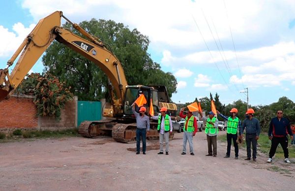 Ayuntamiento de Mexquitic realiza obras de impacto social