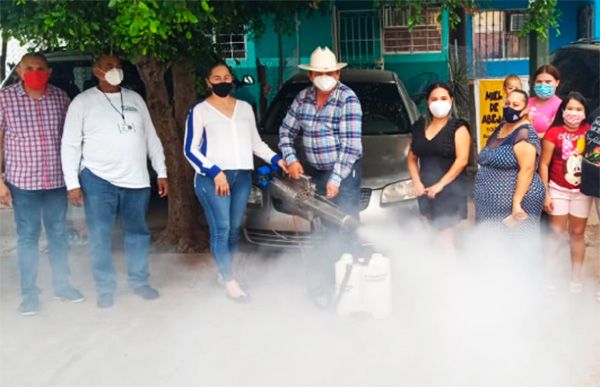 200 familias de Culiacán, son beneficiadas con jornadas de sanitización 