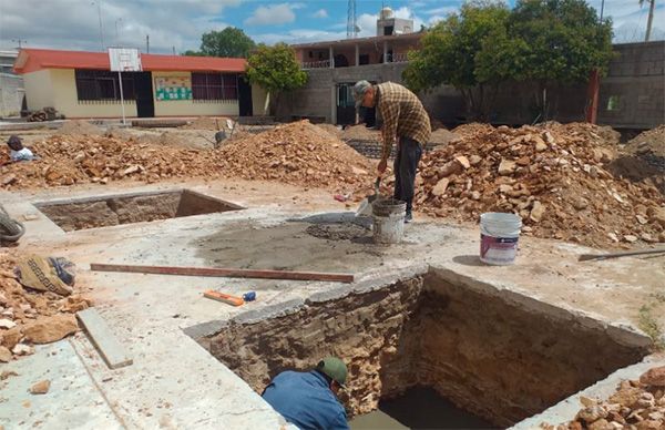 Mejora gobierno de Villa de Arriaga infraestructura educativa 