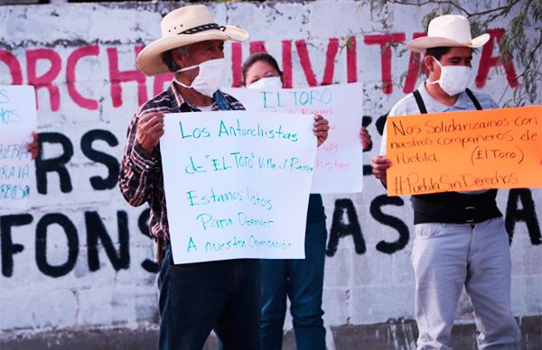 Alto a la persecución de activistas en Puebla