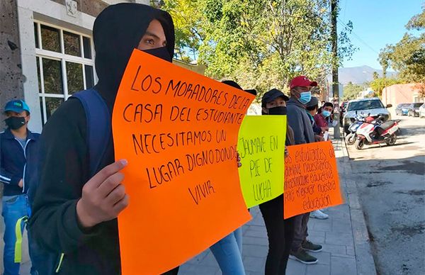 Necesitamos un lugar digno donde vivir: estudiantes tamaulipecos