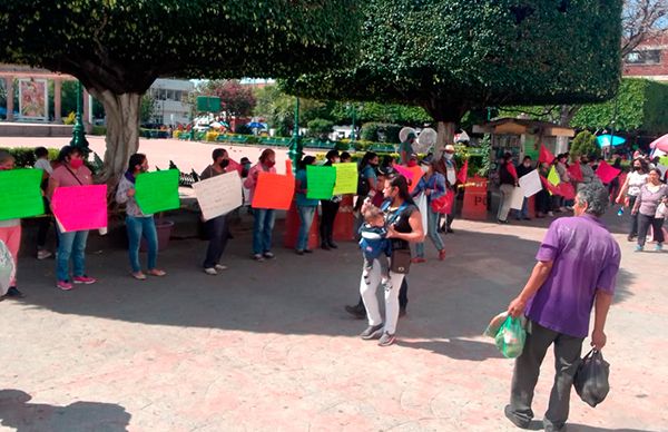 Exigen colonos de Zitácuaro solución a sus demandas