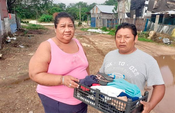 Antorchistas de Chetumal se solidarizan con damnificados de Tabasco