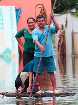 Desdén a los damnificados