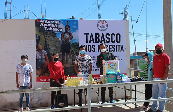 Solidaridad, parte de la esencia de Antorcha