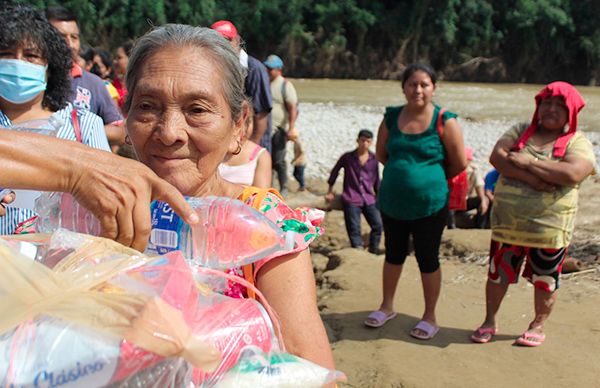 Antorcha apoya a Tabasco con más de 200 toneladas de ayuda humanitaria