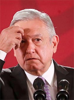 AMLO miente, su popularidad por el suelo